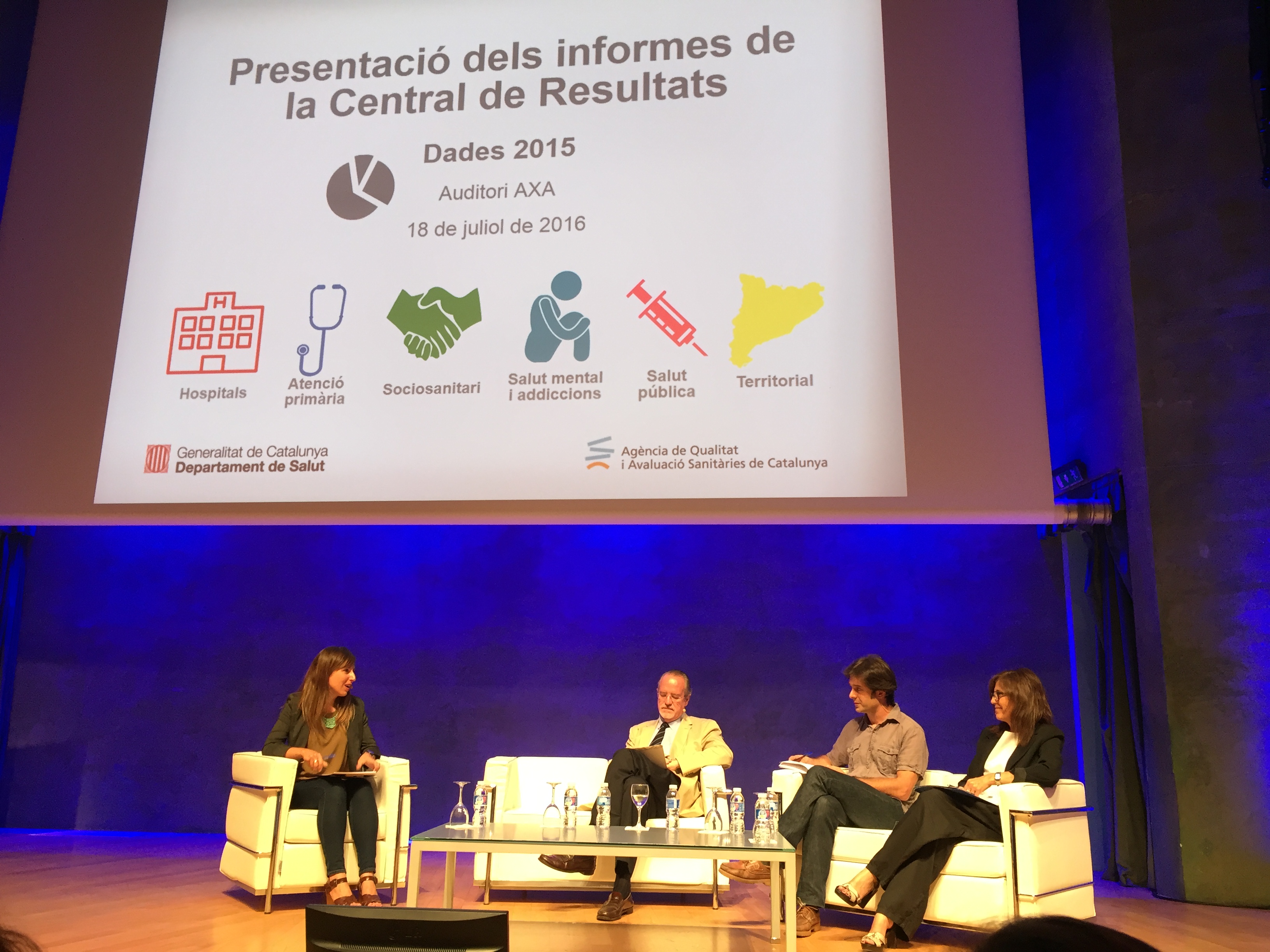 El COOOC és convidat a la presentació dels informes de la Central de Resultats